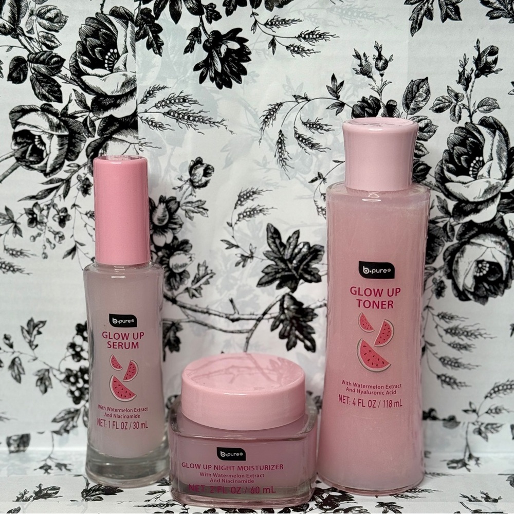 NEW B Pure Glow Up Watermelon Trio